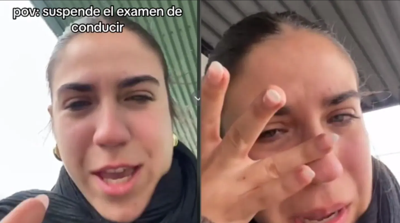 Chica se hace viral por reprobar la prueba de conducir