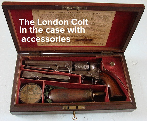 #1 A London cased M1849 Colt with a story