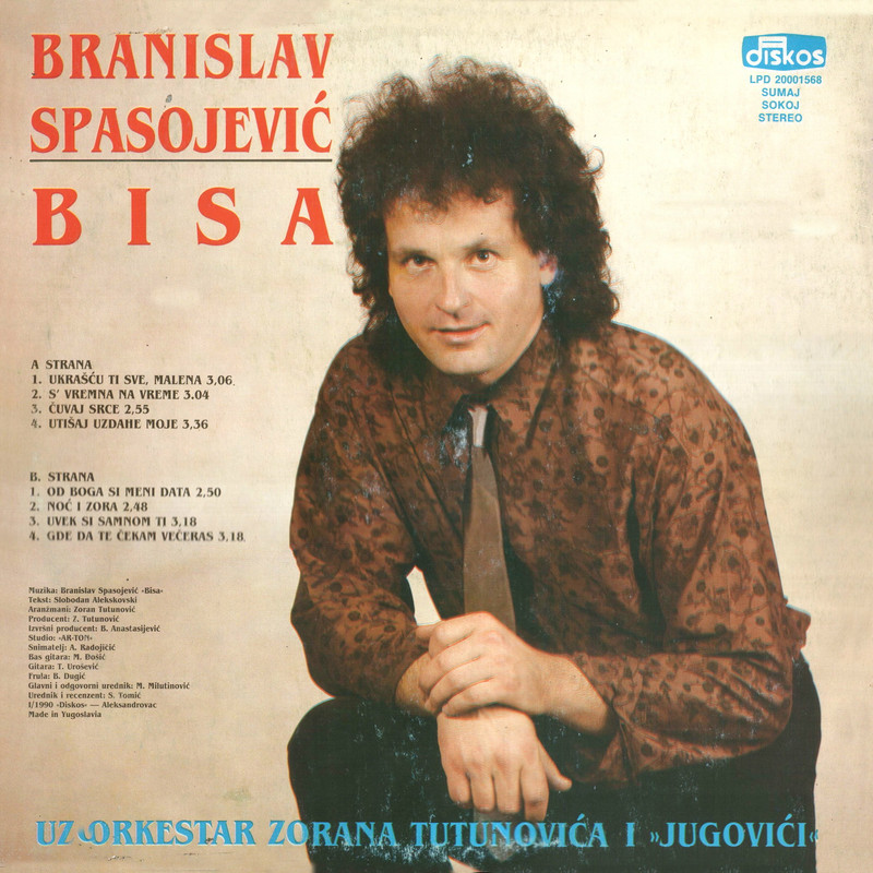 Branislav Spasojevic Bisa 1990 z