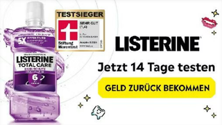 Listerine gratis testen