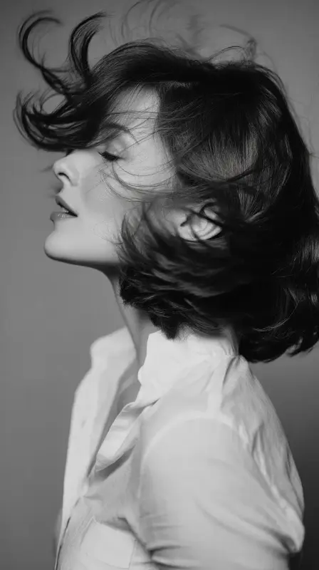 Captivating Cascades: The Effortless Bob - Bob Hairstyles for Fine Hair