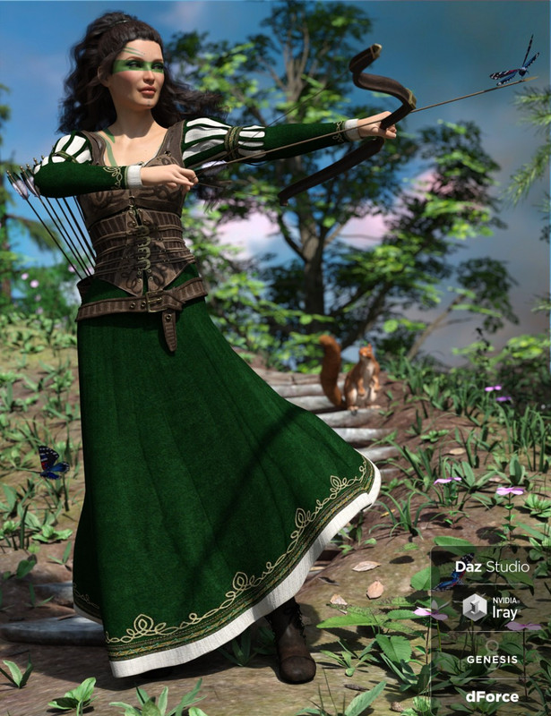dforce meadow whispers outfit for genesis 8 females 00 main daz3