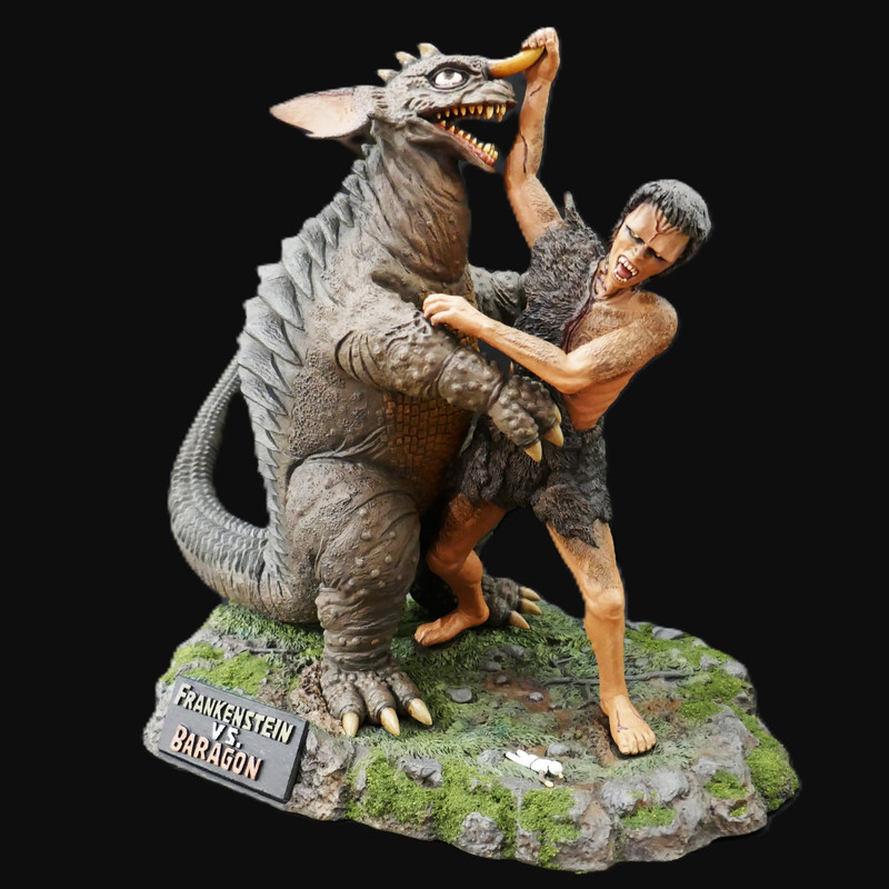 Daimos Baragon vs Frankenstein Finished 2