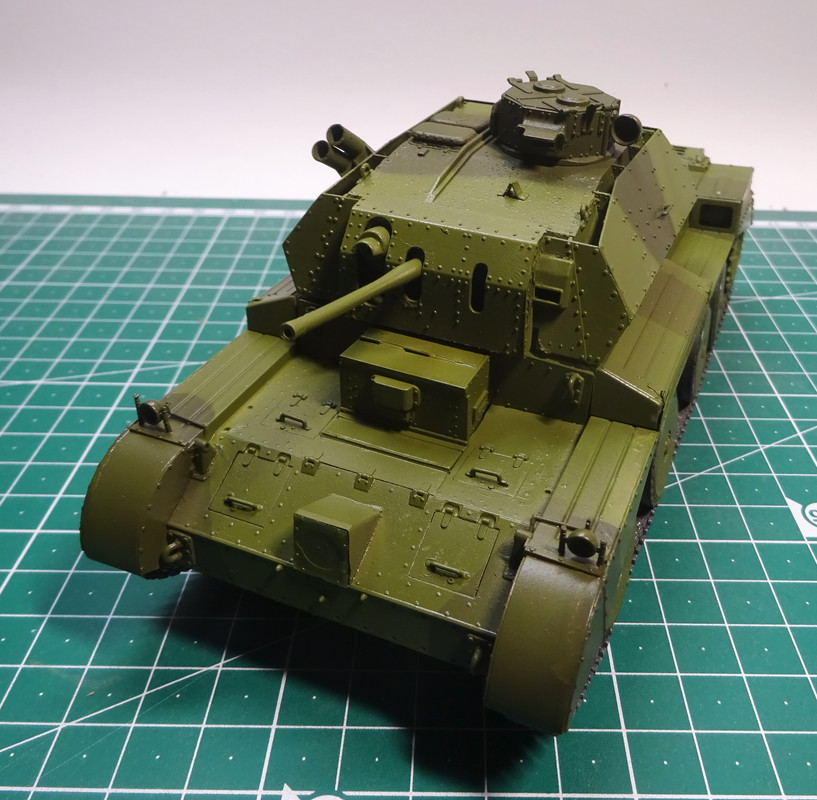 1/35ブロンコA13Cruiser Tank Mk IV Panzerkamfwagen MK IV, 744(E) (A13) | IPMS/USA Reviews