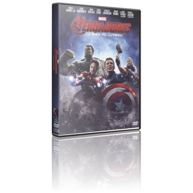 Portada - Vengadores: La Era de Ultrón [DVD9 Full][Pal][Cast/Ing/Ita][Sub:Varios][Fantástico][2015]