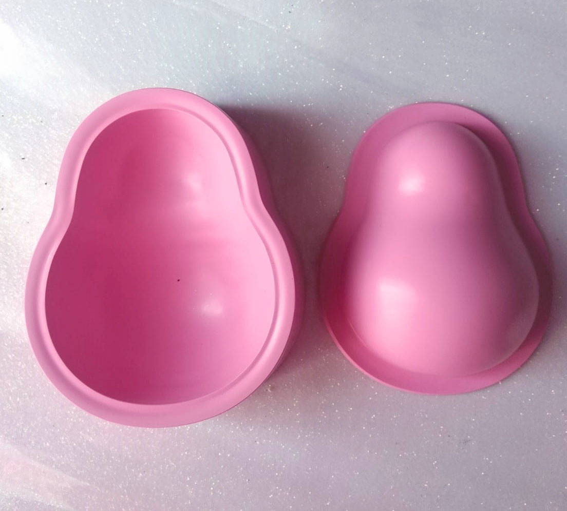 Molde para foami cara de pera inyector para manualidades en pasta fría