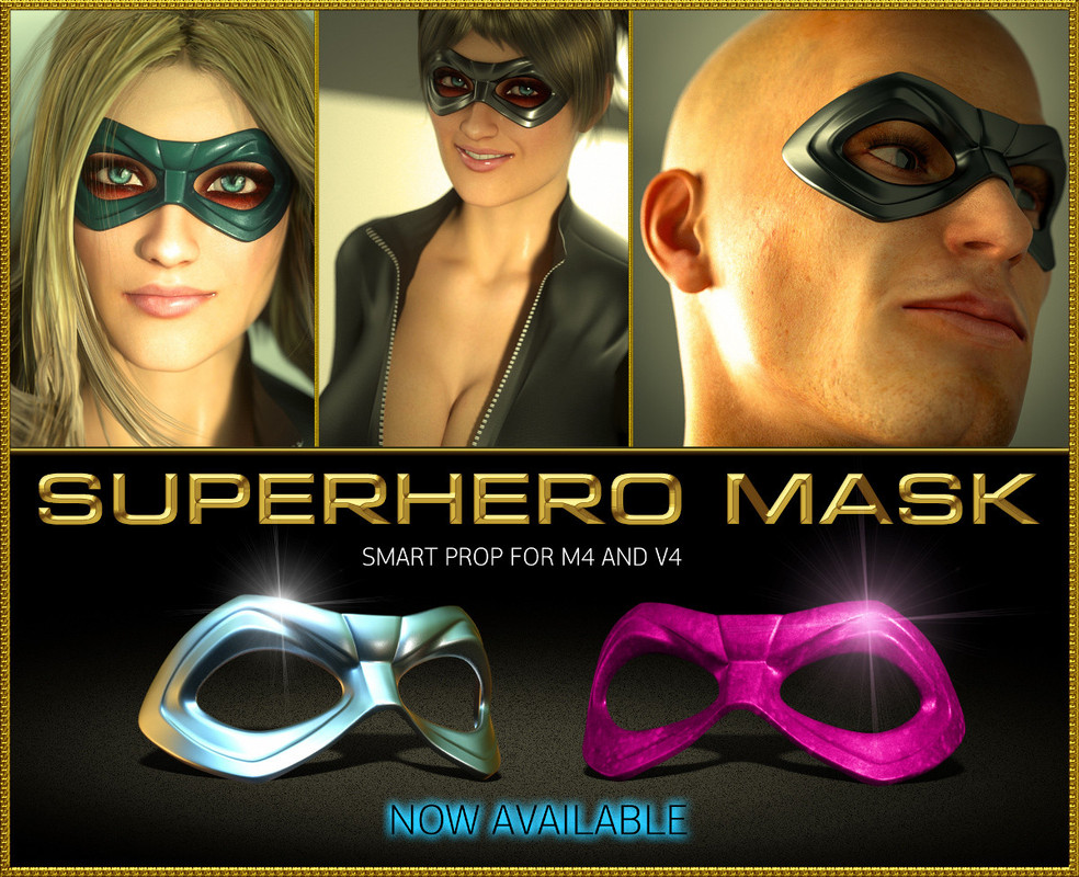 SuperHero Mask for M4 and V4 SuperHero Mask for M4 and V4