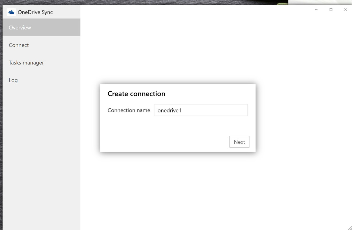 initial connection