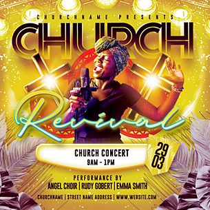 Church Conference Flyer - PSD - 6