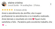 Avaliação real cliente Google