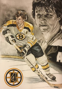 Original-Sports-Painting-by-Kieran-Hassey-Illustration-Art-on-Paper-4-Orr-1