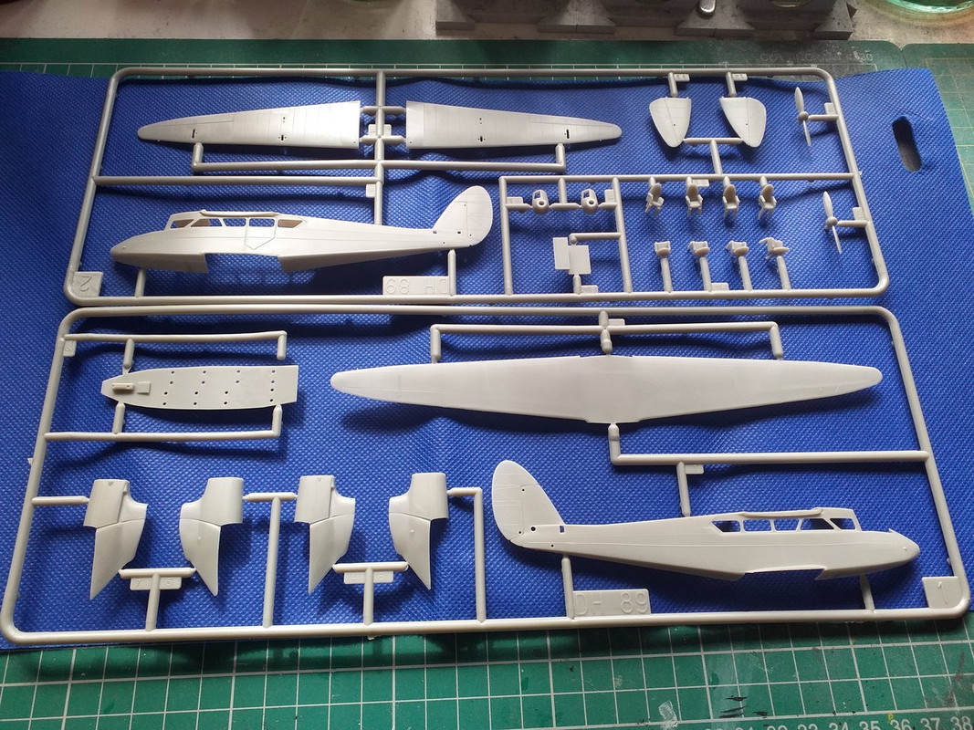 Heller 1/72 D.H 89 DRAGON RAPIDE　計3個出品 1/72 Heller DH 89 Dragon Rapide by Gabriel Stern