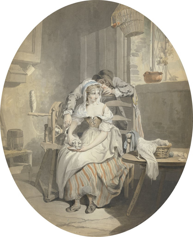 1-Francis-Wheatley-Rustic-Courtship-wc-on-paper-Meister-Drucke-586860