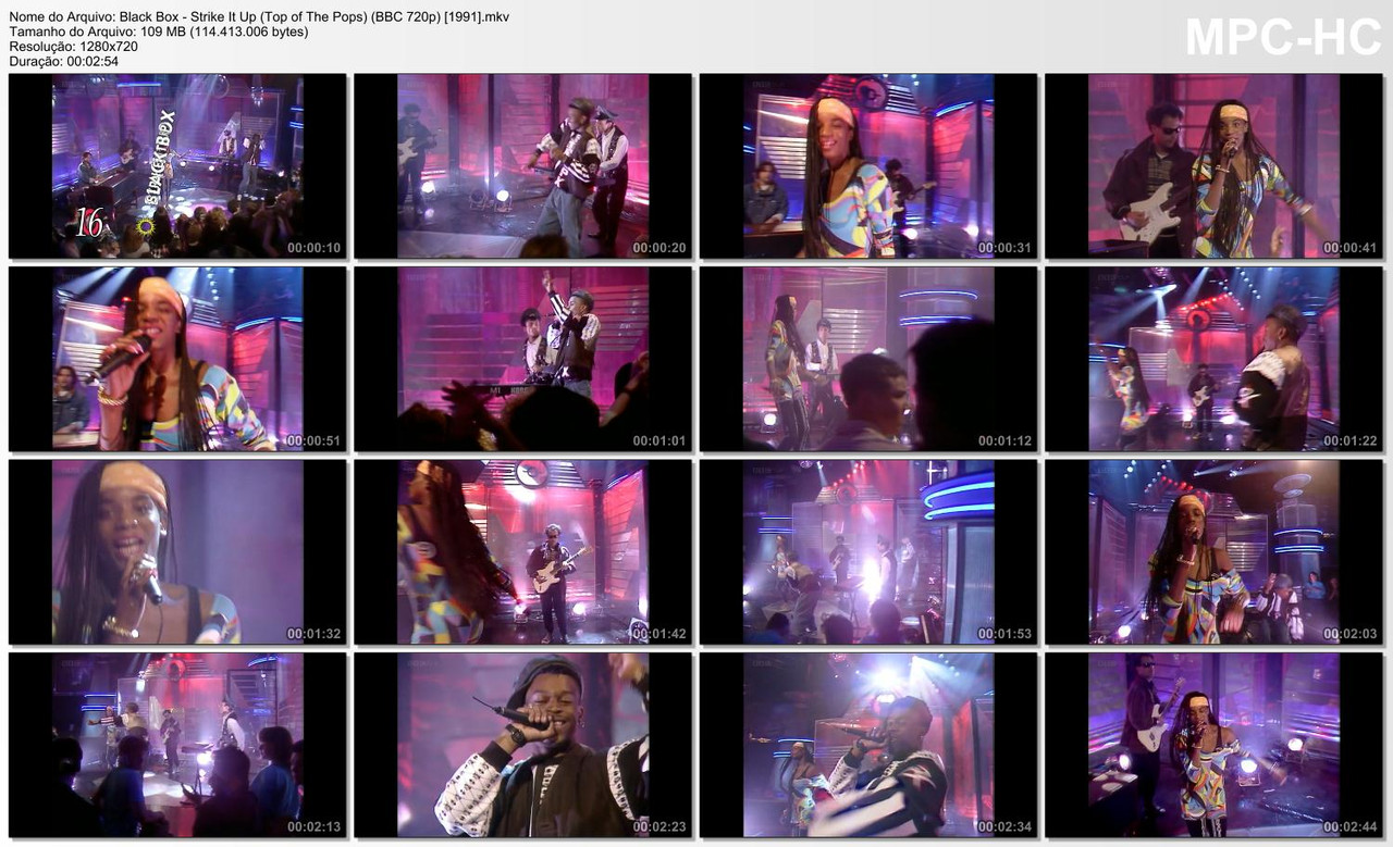 Black Box - Strike It Up (Top of The Pops) (BBC 720p) [18.04.1991]