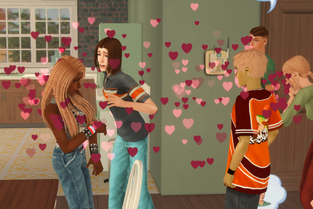 Ripp being rejected for his first kiss by Ophelia