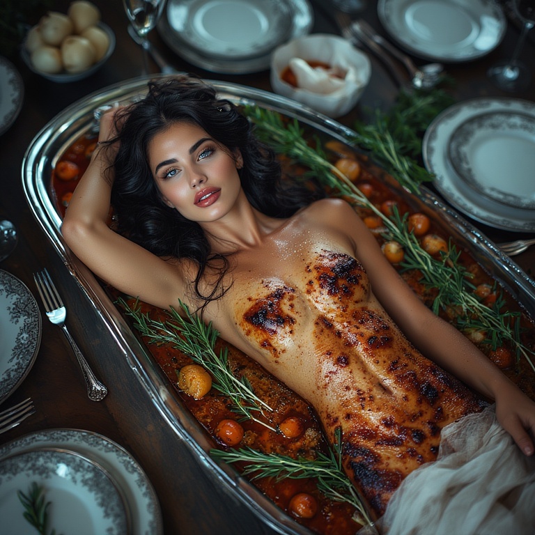 Garden wedding Black hear dream to be eaten 0 04