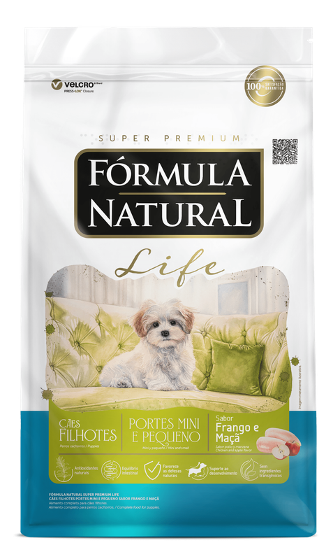 Fórmula Natural Life Filhotes Mini e Pequeno 10kg