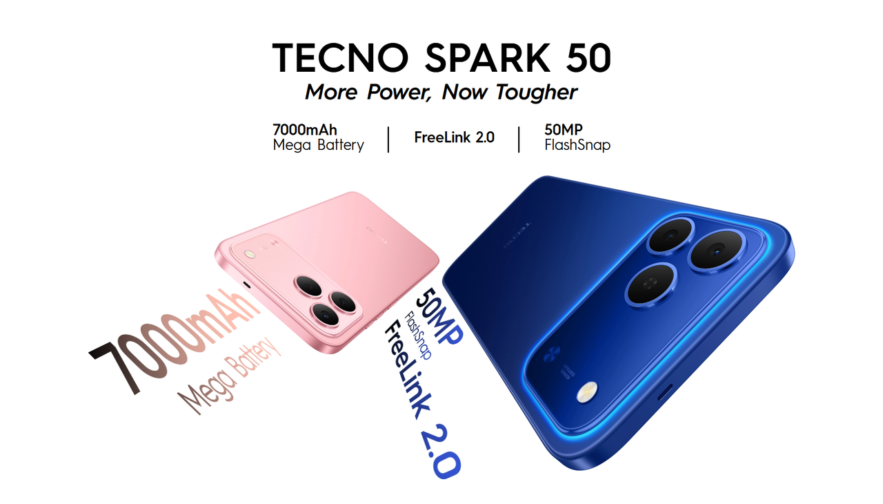 TECNO SPARK 50 Official Smartphone Banner
