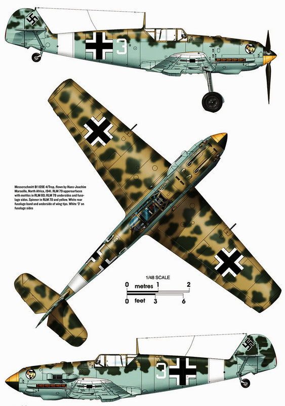 Messerschmitt-Bf-109E4Trop-1.JG27-White-3-Hans-Joachim-Marseille-Libya-1941-0A