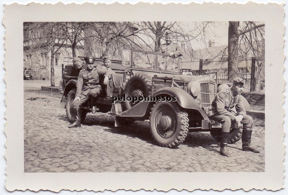 Orig. Foto AUDI Pkw Auto Kübelwagen beim Übung i