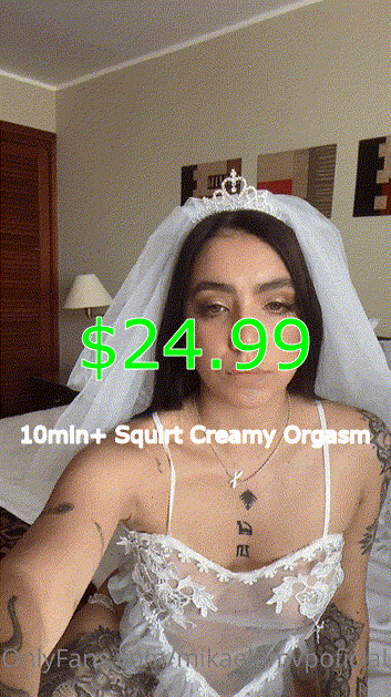 $24.99 Squirt / Blowjob Bride Cosplay