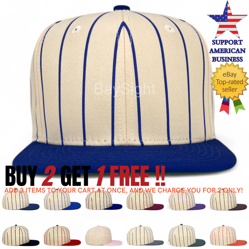 baseball cap Snapback adjustable ball sport striped mens hat cotton dad caps



