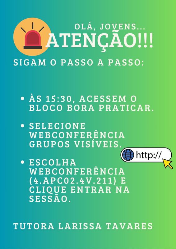Atenção PASSO A PASSO WEB