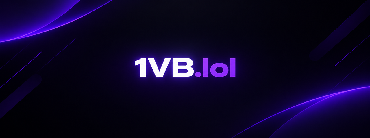 Welcome to 1VB!