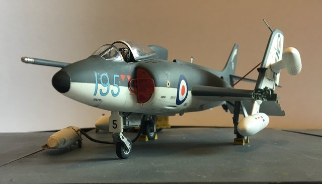 DYNAVECTOR 1/48 SUPERMARINE SCIMITAR F1 - Ready for Inspection