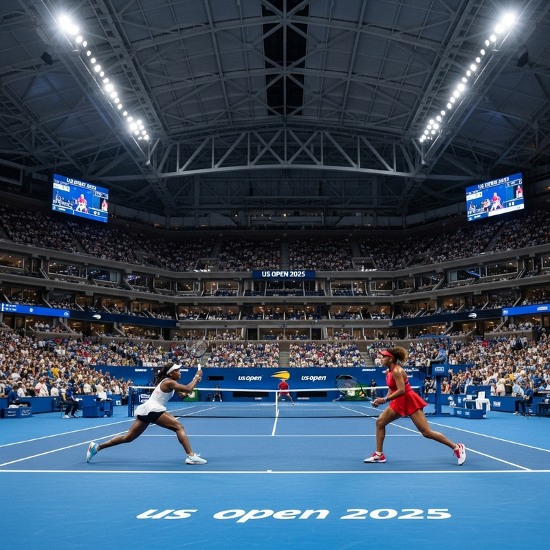 us open tennis 2025 schedule coco gauff vs naomi osaka