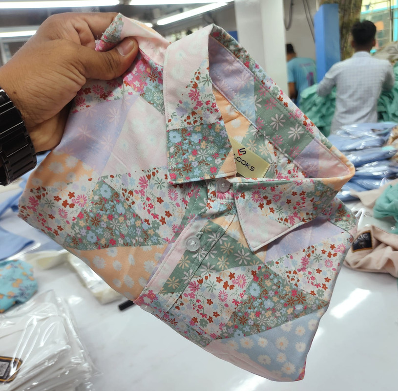 Shy Looks Premium Half Sleeve China Lilen Hawai Shirt