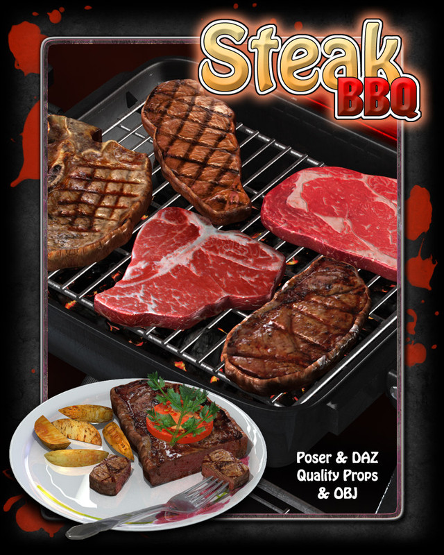 Exnem Steak BBQ - Props Exnem Steak BBQ - Props