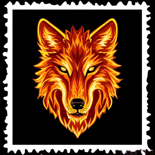 Postal-stamp-style-art-of-a-fl-27