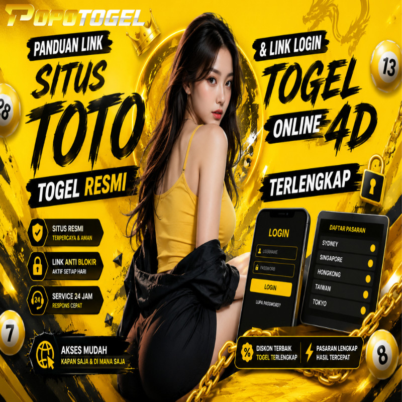 Baca Disini Saja POPOTOGEL : Panduan Link Situs Toto Togel Resmi & Link Login Togel Online 4D Terlengkap