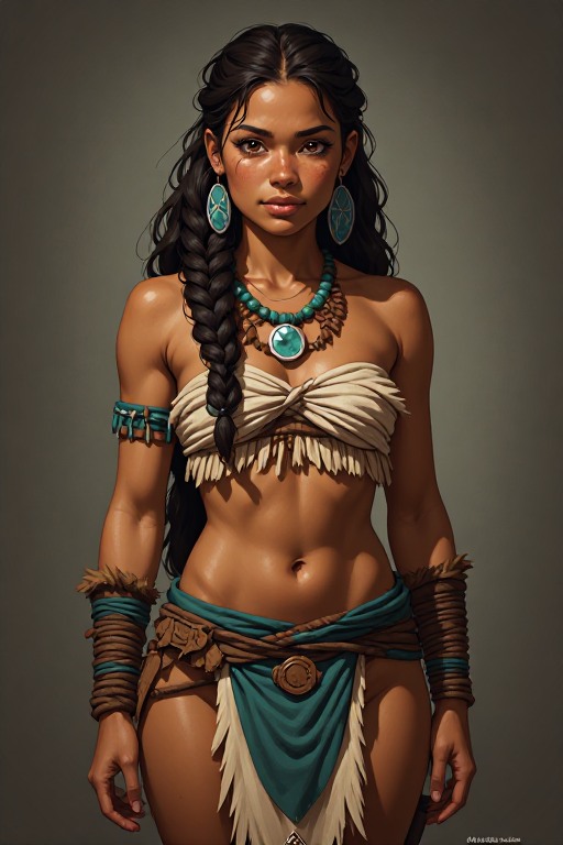 naked-polynesian-girl-warrior-(7)
