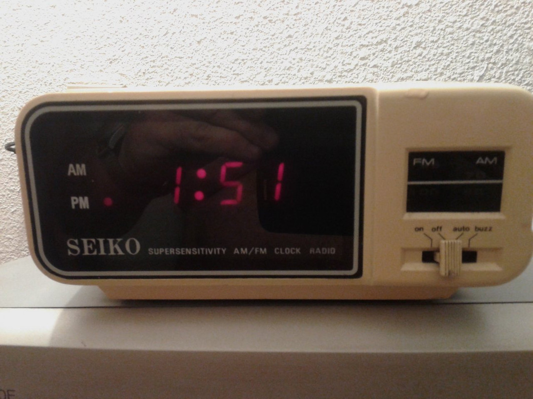 Radio reloj Seiko