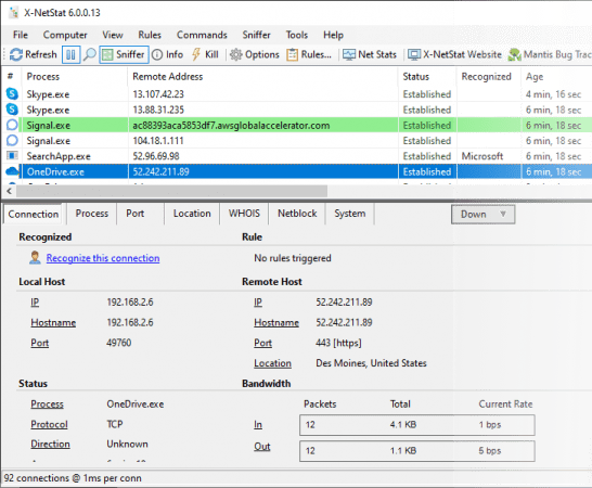 X NetStat Professional v6.0.0.23