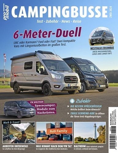 Campingbusse Das VanLife-Magazin No 02 2024
