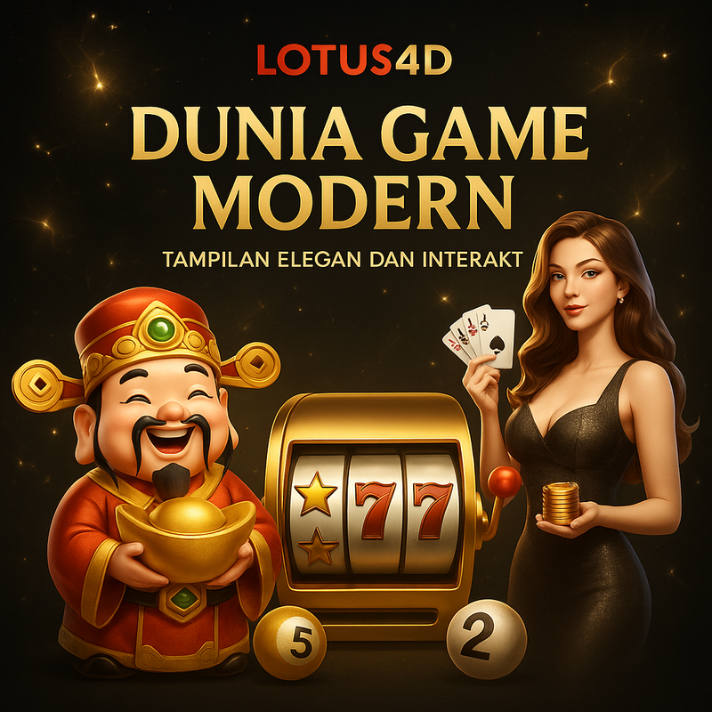LOTUS4D1 | Dunia Game Modern dengan Tampilan Elegan dan Interaktif - WooCommerce eCommerce