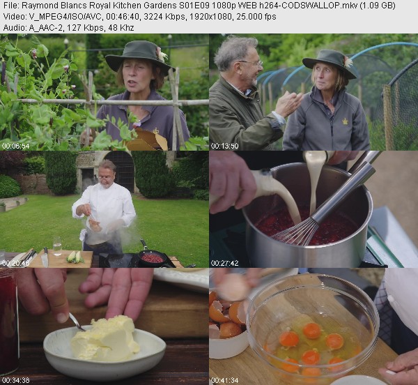 Raymond Blancs Royal Kitchen Gardens S01E09 1080p WEB h264-CODSWALLOP