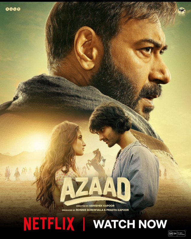 Azaad (2025) Hindi NF HDRip x264 AAC 1080p 720p 480p ESub