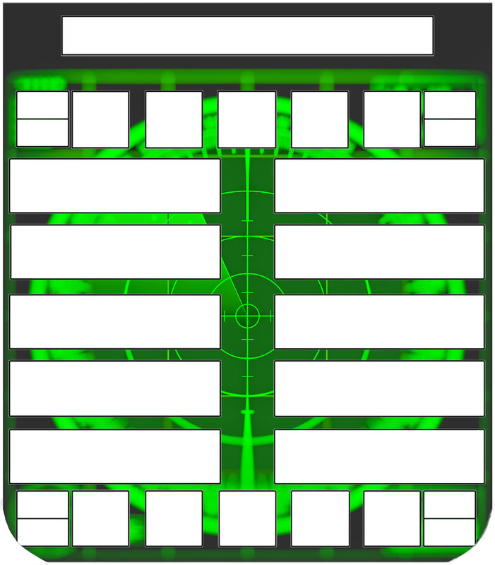 Blank Template With Background