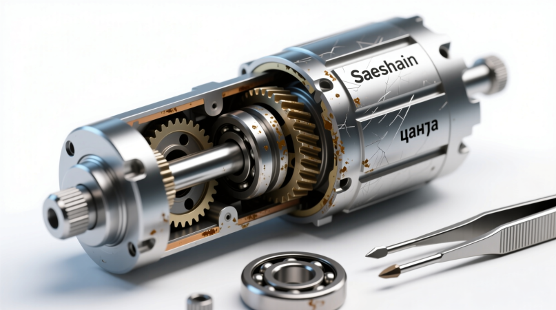 Замена цанги в микромоторе Saeshin