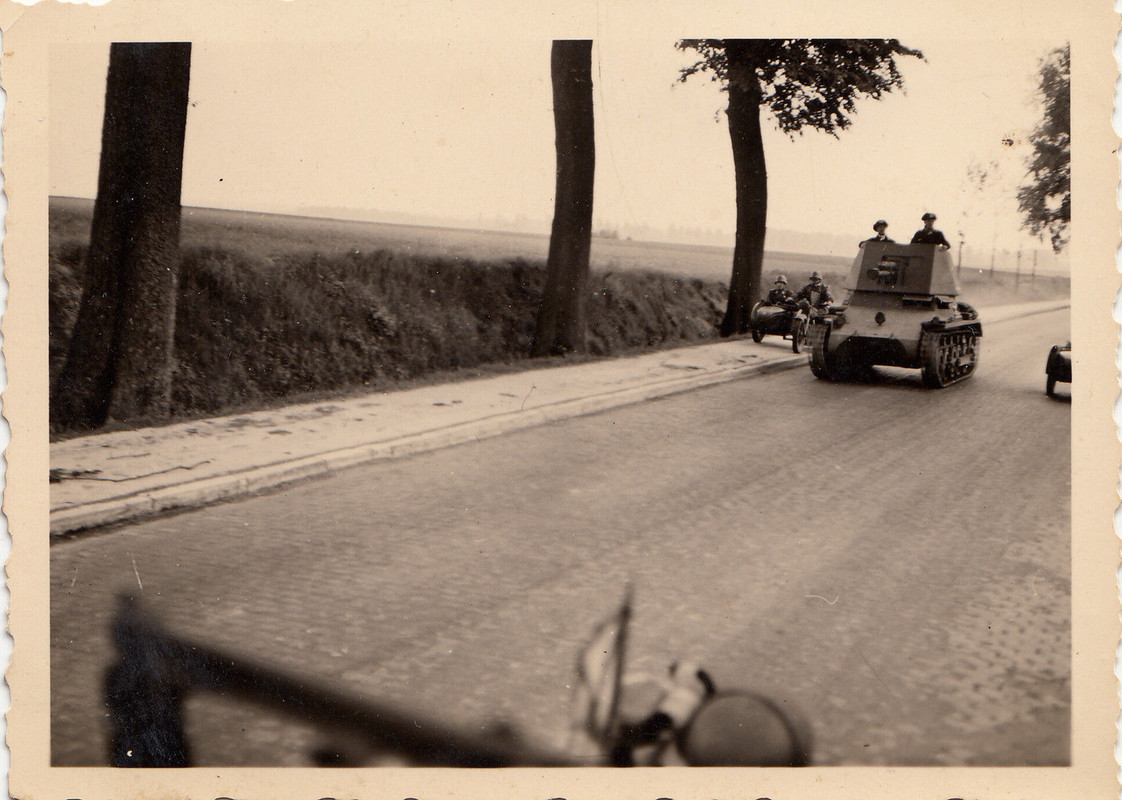 Wehrmacht Frankreich Panzer Panzerjäger I Tank m