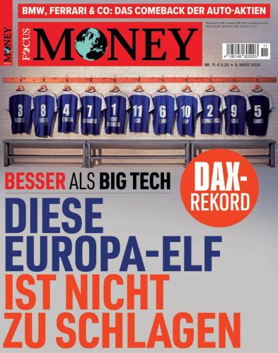 Cover: Focus Money Finanzmagazin No 11 vom 06  März 2024