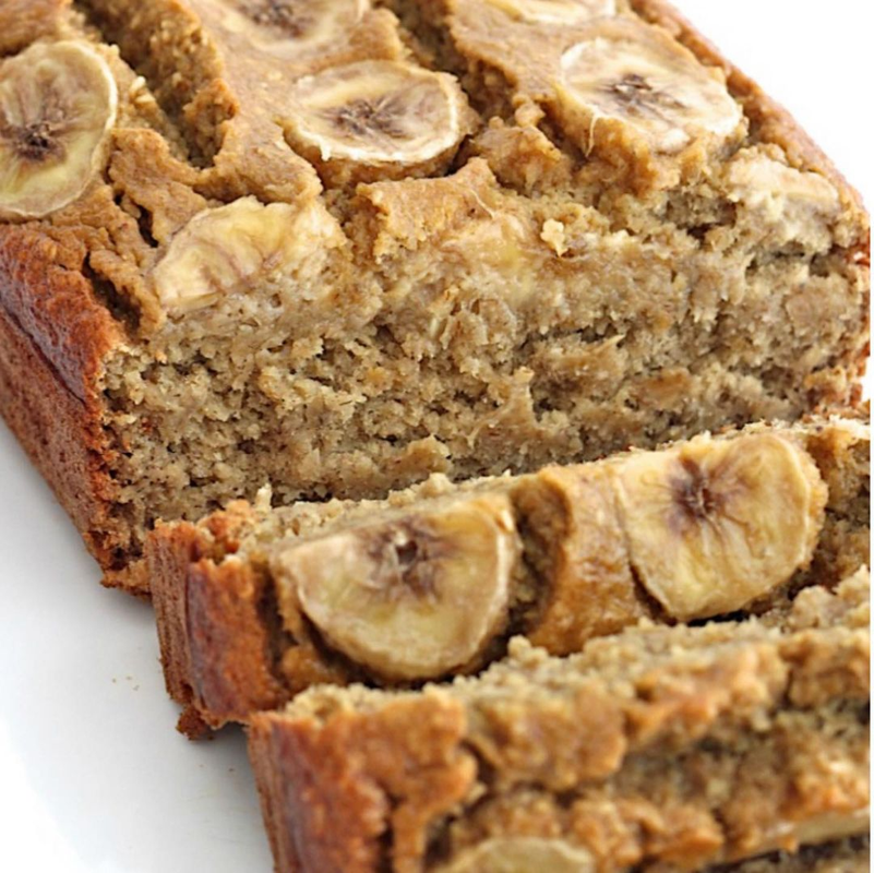 Budín de banana