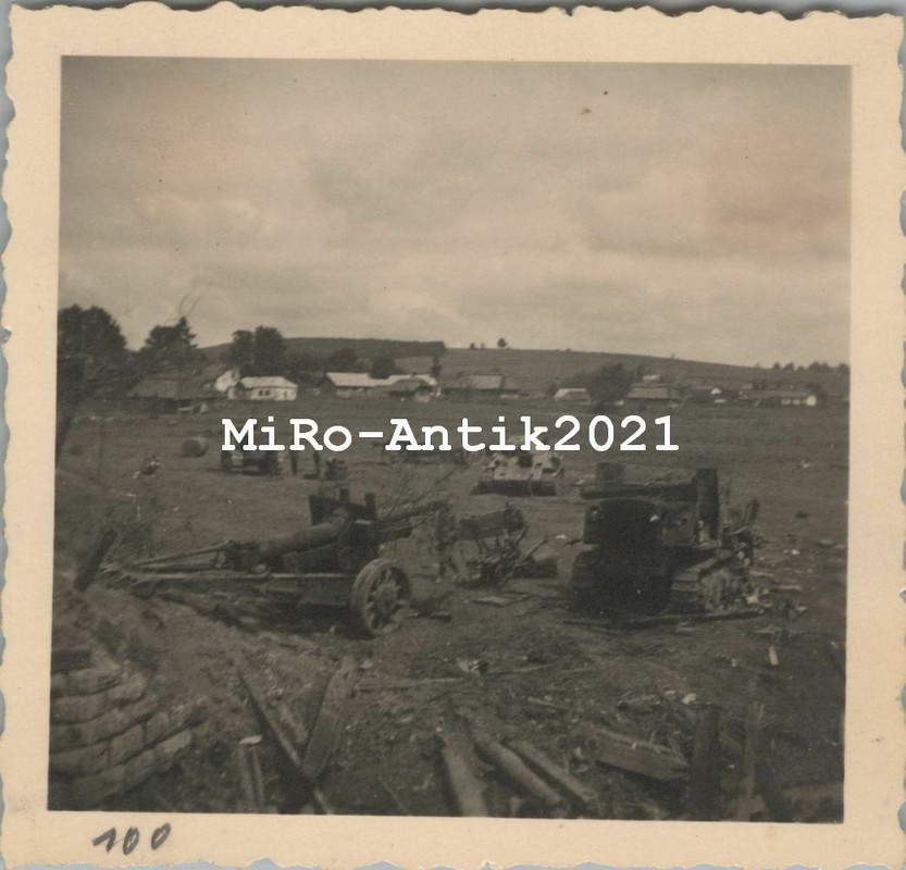 Geschütze und Straßen der Russen, 1941 Russland2