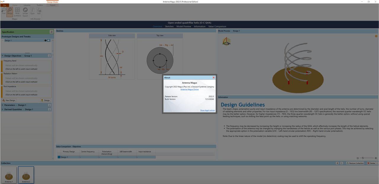 DS SIMULIA Antenna Magus Professional 2022.5 v12.5.0