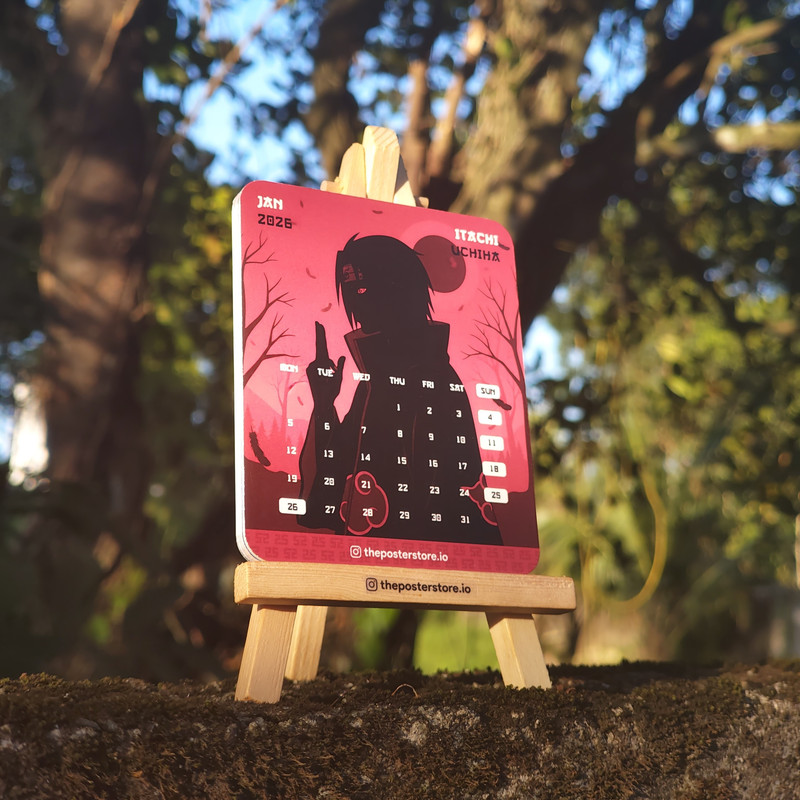 Naruto Calendar 2026