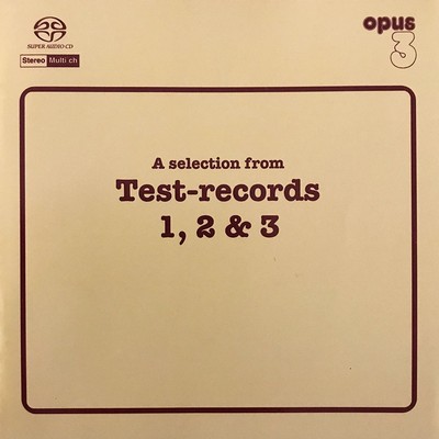 Various Artists - A Selection From Test-Records 1, 2, & 3 (2008) [Hi-Res SACD Rip]
